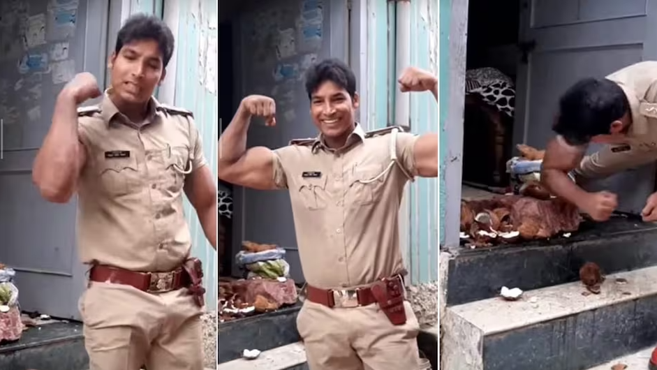 पुलिसको बर्दीमा बनाए रील, जाहेरी दर्ता हुनासाथ फरार